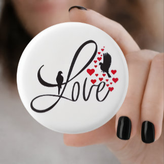 Love Merchandise 2026 Patches— Valentine Day Gift Button