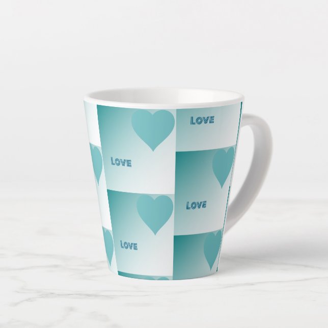 Love. Milchtasse (Rechte Ecke)