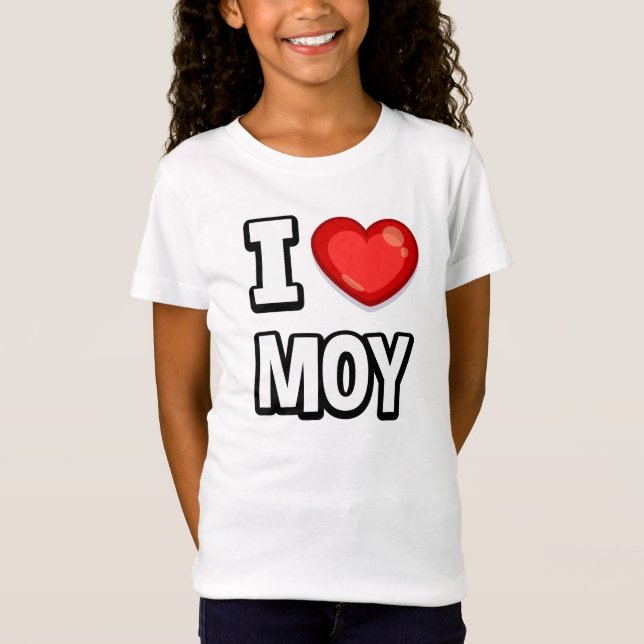 Love Moy: Girl's T-Shirt (Vorderseite)