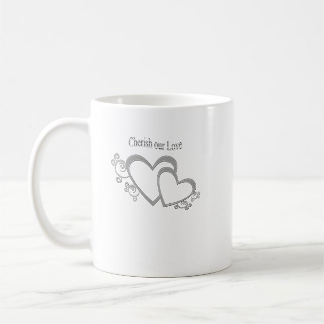 Love - mug kaffeetasse (Links)