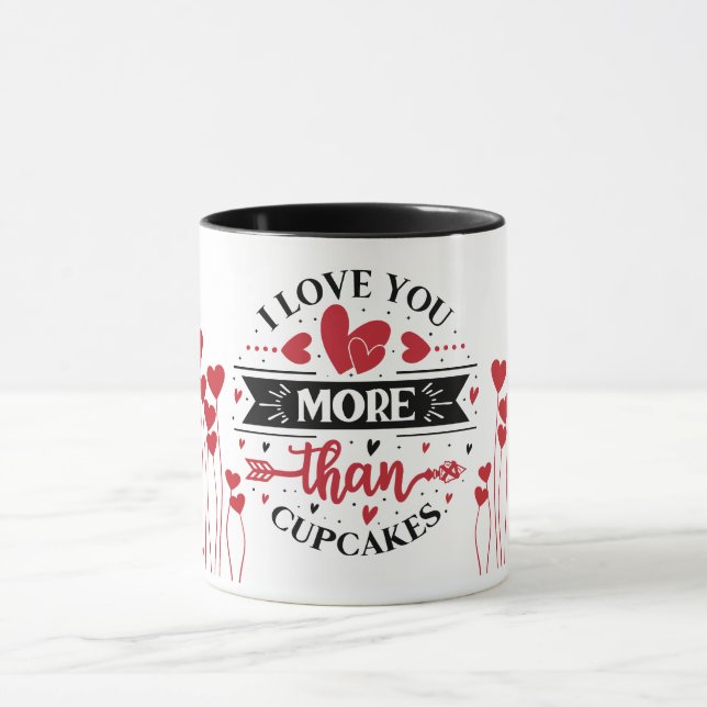 Love Mug, Valentine's Day Gift Coffee Mug  Tasse (Zentrum)