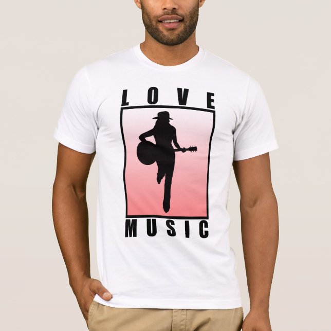 LOVE MUSIC 1 T-Shirt (Vorderseite)