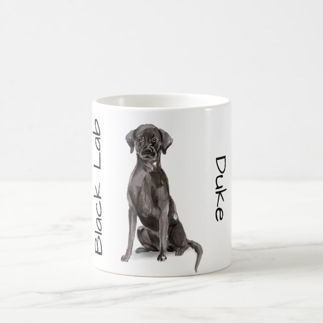 Love My Black Lab Kaffeetasse (Mittel)