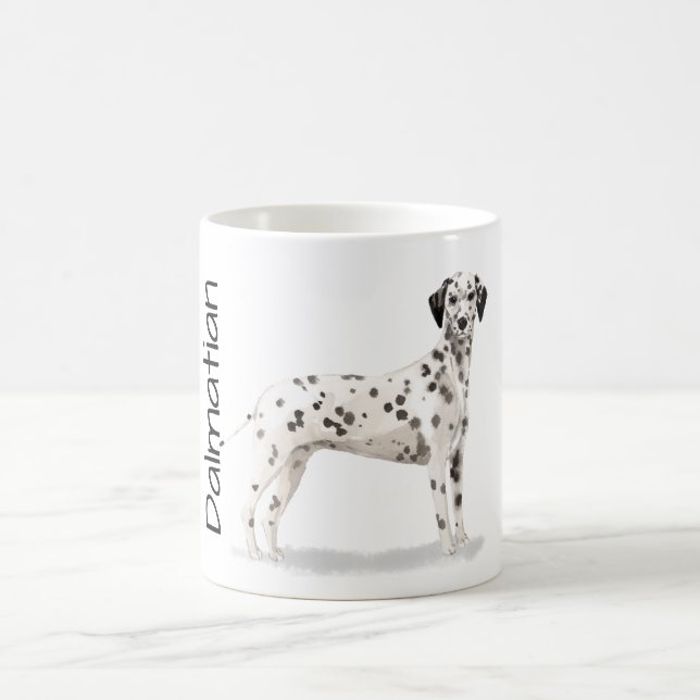 Love My Dalmatian  Kaffeetasse (Mittel)