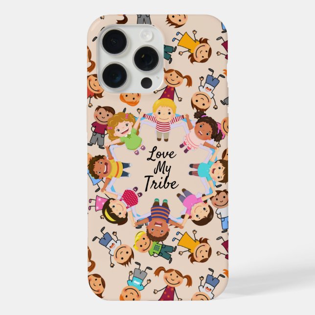 Love My Tribe Case iPhone-Hülle iPhone Hülle (Rückseite)