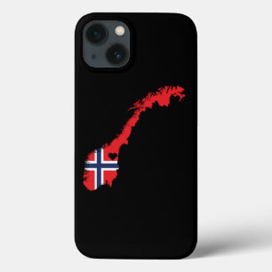 Love Norway Gift Norwegian Pride Heart Case-Mate iPhone Hülle