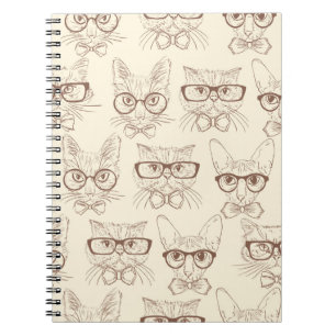 Love of Cats, eyes, glasses & ophthalmic science Notizblock