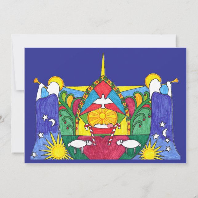 Love of God Feiertagskarte (Vorderseite)