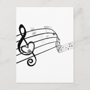 Love of Music Postkarte