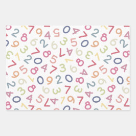 LOVE OF NUMBERS GESCHENKPAPIER SET