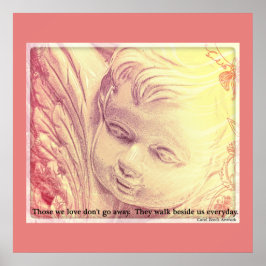 Love One Memorial Poster von Carol Zeock