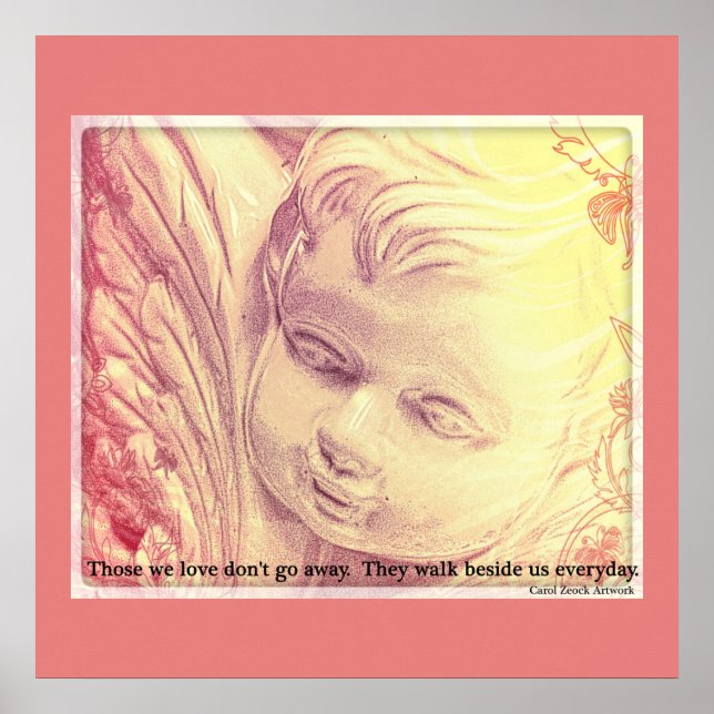 Love One Memorial Poster von Carol Zeock (Vorne)