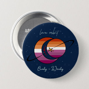 Love Orbit Universum Sonne & Mond Sonnenuntergang  Button