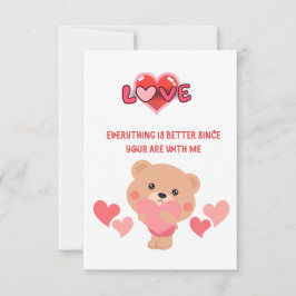 Love our story card karte