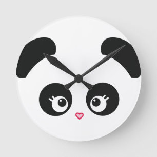 Love Panda® Clock Runde Wanduhr
