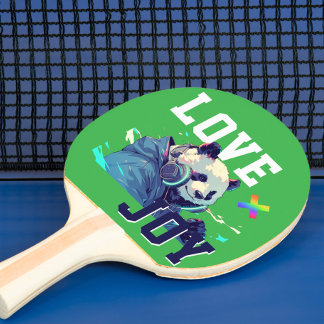LOVE × PANDA - Custom Tischtennis Schläger