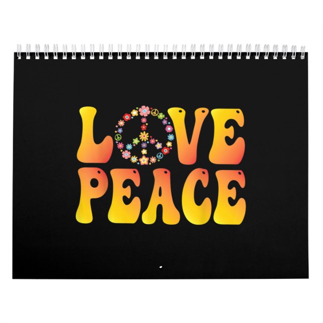 Love Peace Freedom Kalender (Titelbild)