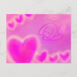 LOVE Post Card Feiertagspostkarte