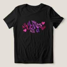 Love Quote T-Shirt Valentine Couple Tee