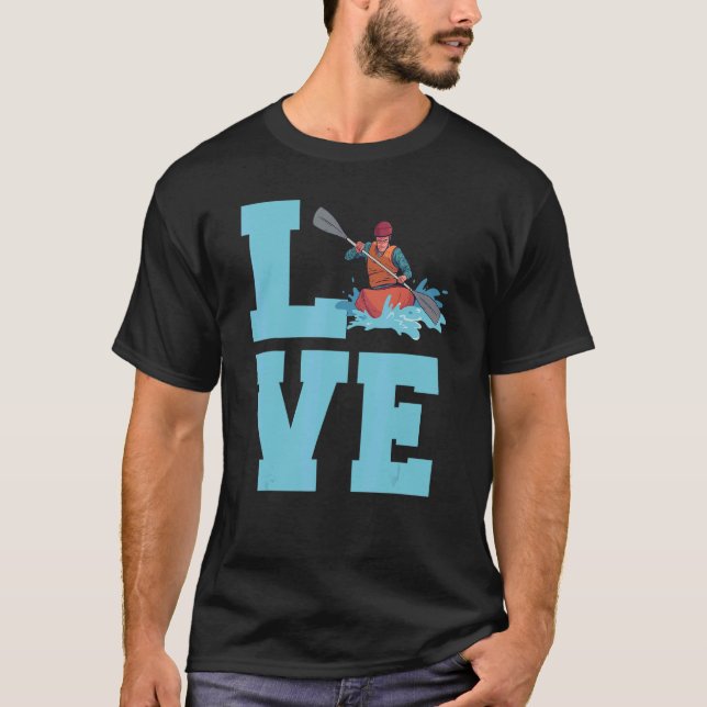 Love Rafting T-Shirt (Vorderseite)