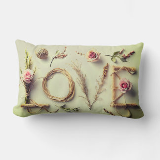 “Love Rose” Lendenkissen