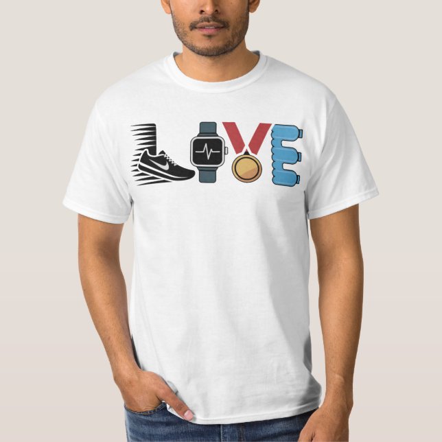 Love Run T-Shirt (Vorderseite)