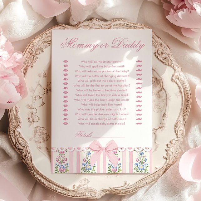 Love Shack Baby Mommy or Daddy Baby Shower game (Von Creator hochgeladen)