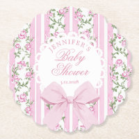 Love Shack Coquette Rosa Schleife Baby Shower