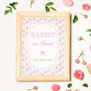 Love Shack Vintage Babies sind süß, nimm dir ein G Poster