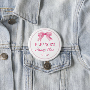 Love Shack Vintage Fancy EIN Mädchen Geburtstag Button
