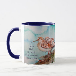 Love Shore Birds So Much Fun Quote Saying Tasse
