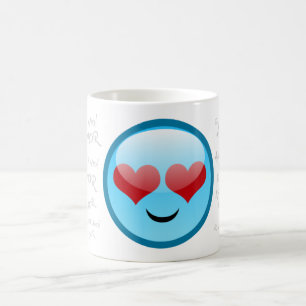 LOVE SMILLE KAFFEETASSE
