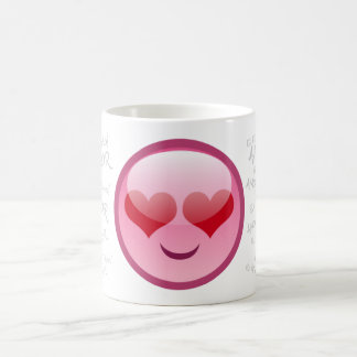 LOVE SMILLE KAFFEETASSE