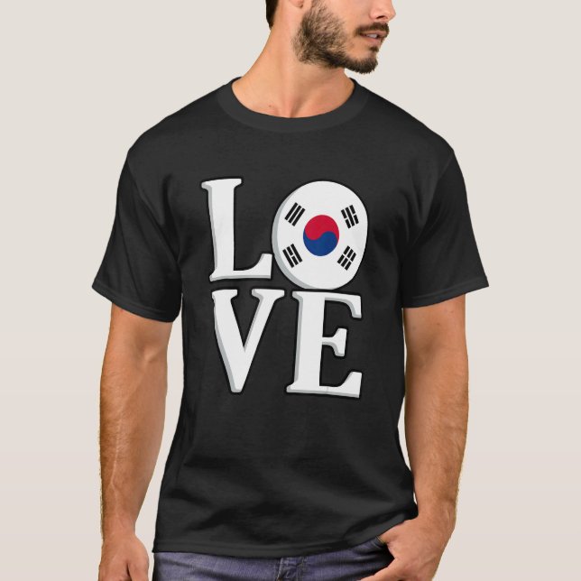 Love South Korea T-Shirt (Vorderseite)