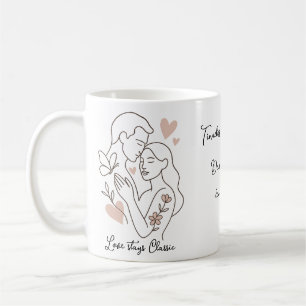 love stays classic kaffeetasse