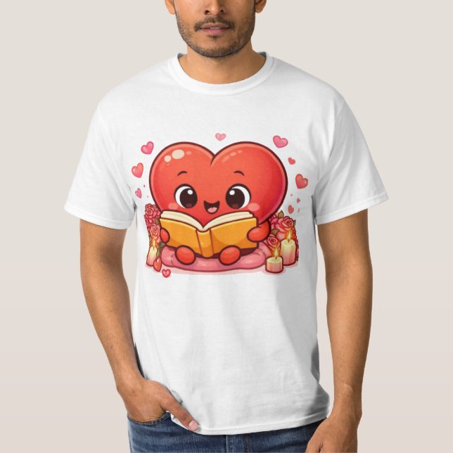 Love Stories Begin Within the Heart T-Shirt (Vorderseite)