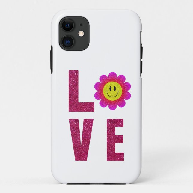 Love Sunflower Case-Mate iPhone Hülle (Rückseite)