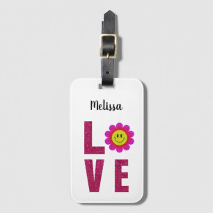 Love Sunflower Gepäckanhänger