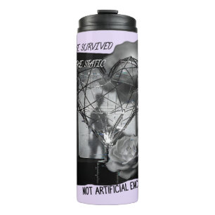 Love Survived the Static Thermosbecher