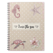 Love the sea Notizbuch