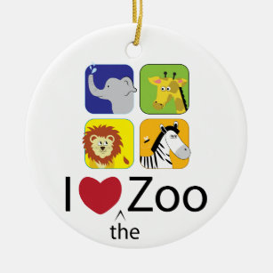 Love the Zoo Keramik Ornament