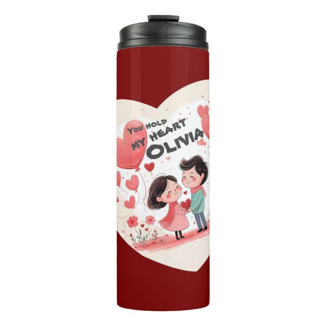 Love Thermal Tumbler Thermosbecher (Vorderseite)