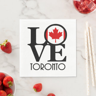 LOVE Toronto Serviette