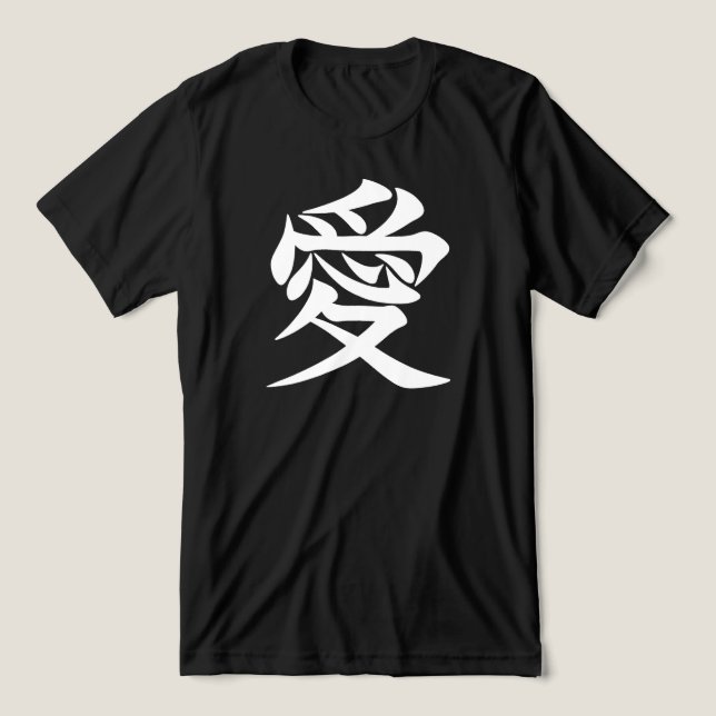 Love Tri-Blend Shirt (Design Vorderseite)