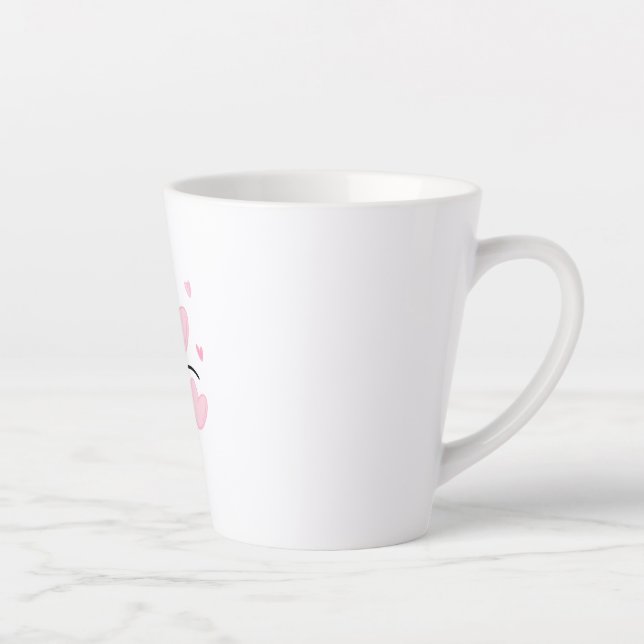 LOVE-Typografie-Tasse Milchtasse (Rechts)
