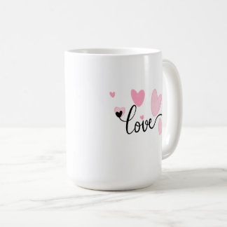 LOVE Typography Mug Kaffeetasse