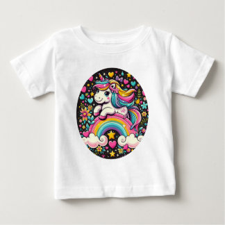 Love Unicorn Baby T-shirt