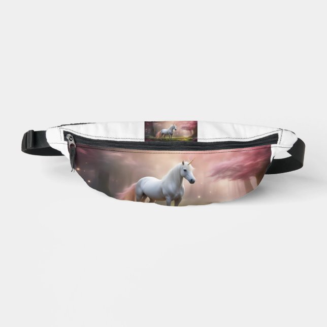 Love Unicorn Fanny Pack Print Bag Bauchtasche (Vorderseite)