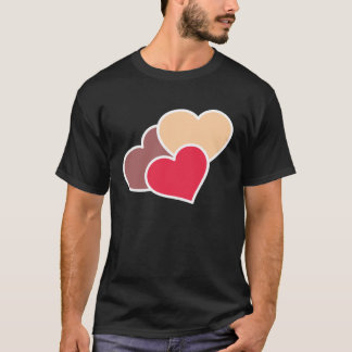 Love Valentine s Day Couple Relationship Heart In T-Shirt