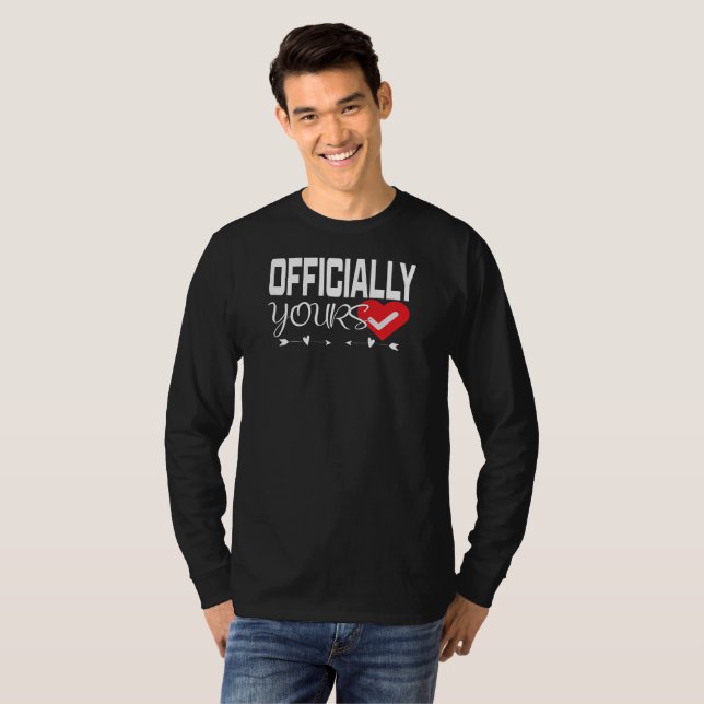 Love Verified Heart Checkmark  T-Shirt (Vorne ganz)